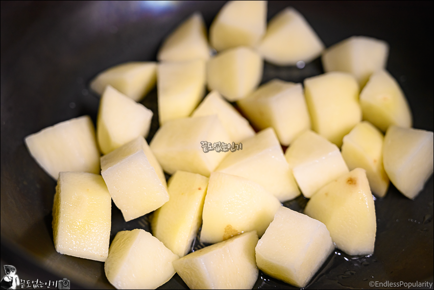 백종원 감자조림 레시피 간장 감자조림 만드는법