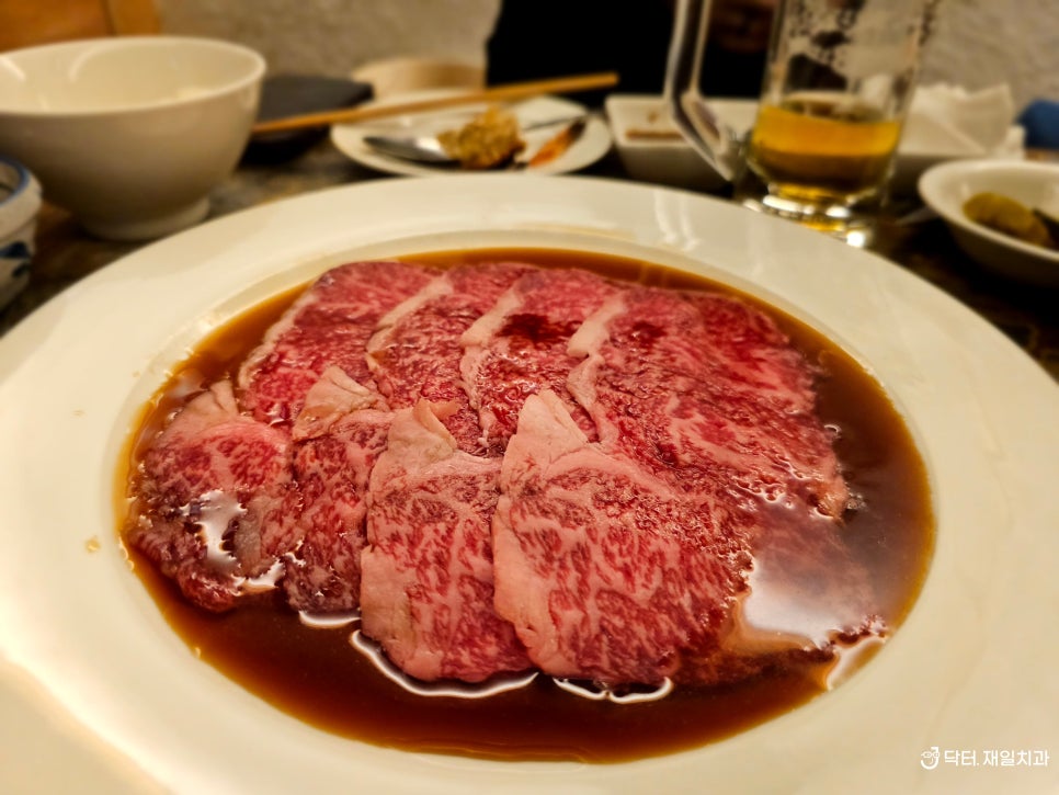 방이동 소고기 오마카세 맛집 우직에서 직원들과의 맛집투어