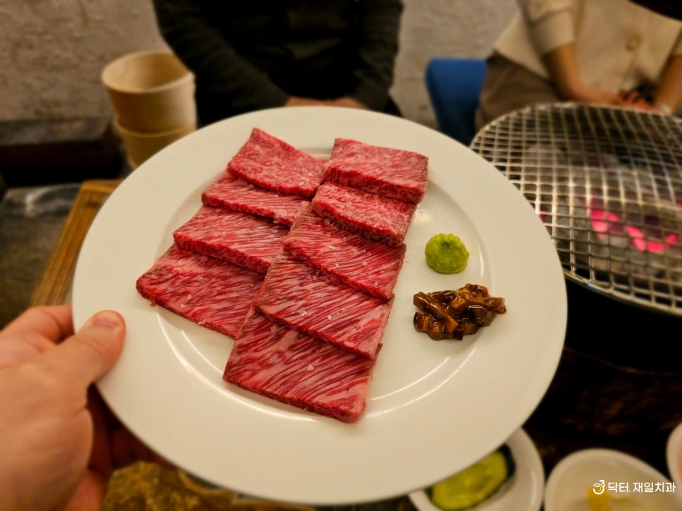 방이동 소고기 오마카세 맛집 우직에서 직원들과의 맛집투어