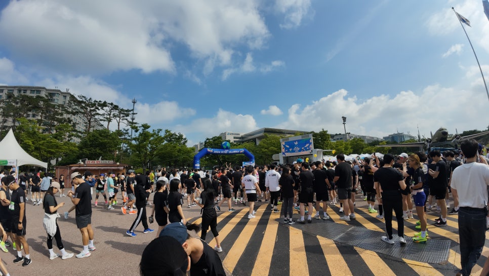 2024 지구런 평화 마라톤 후기, 피스레이서와 함께 완주