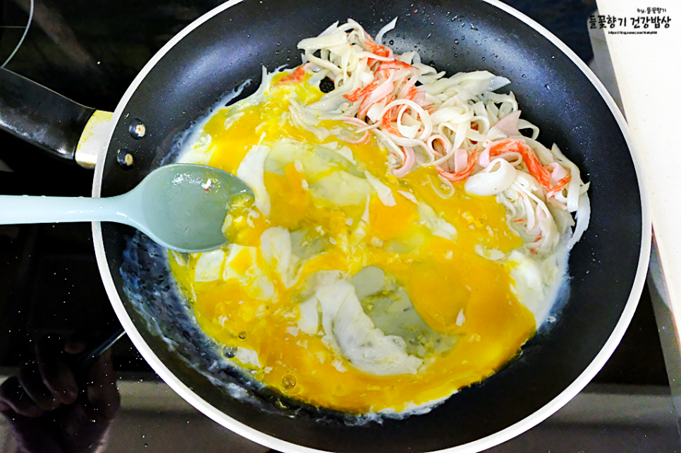 크래미 계란볶음 레시피 크래미볶음 크래미 계란 요리