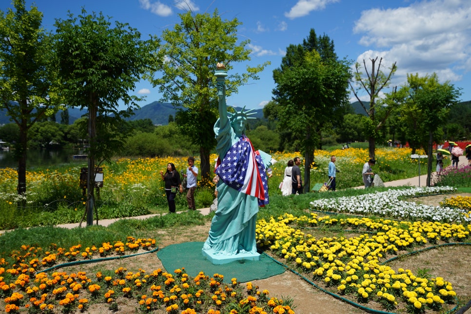 가평 자라섬 꽃 페스타, 가평 꽃 축제 위치 및 주차장, 입장료 정보, 주말 가족여행은 여기로~