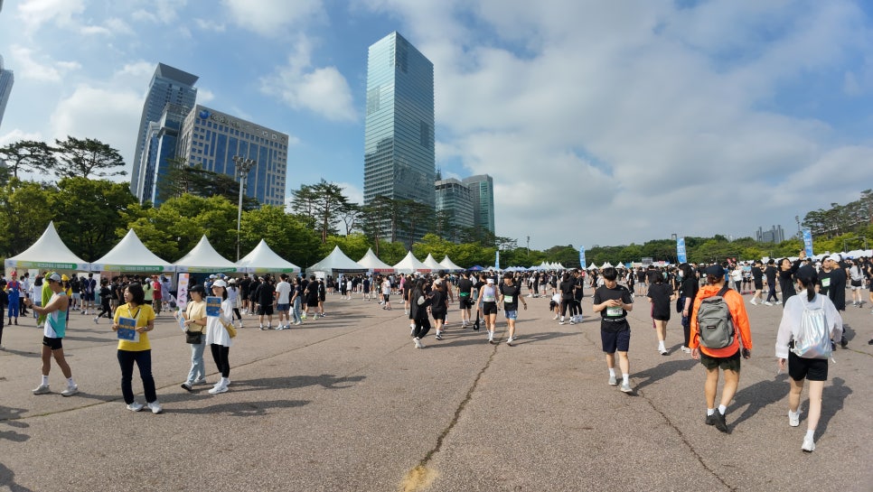 2024 지구런 평화 마라톤 후기, 피스레이서와 함께 완주