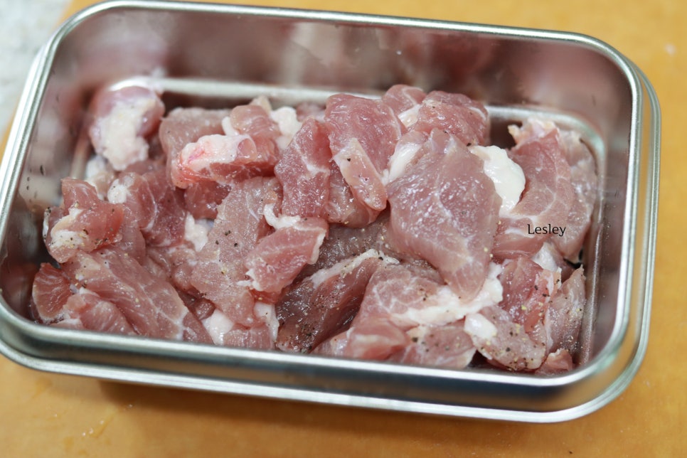 돼지고기 카레 맛있게 만드는법 카레 재료