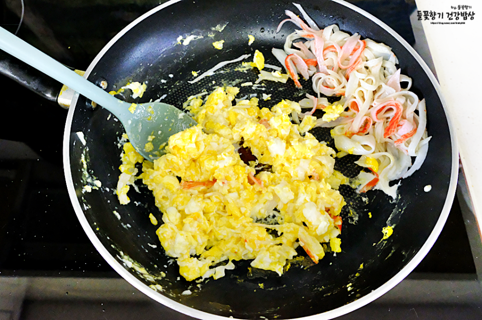 크래미 계란볶음 레시피 크래미볶음 크래미 계란 요리