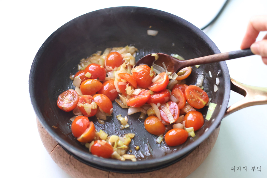백종원 토마토 계란볶음 레시피 토마토 달걀볶음 토달볶음
