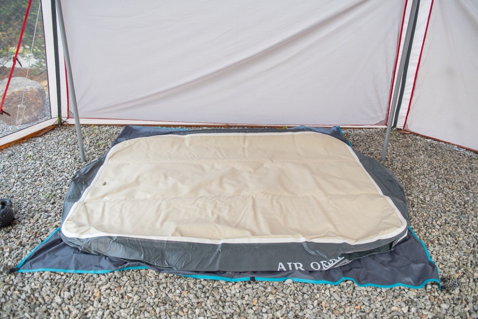 캠핑매트 침대 같은 40cm 에어매트리스 에어오르다 텐트 에어매트 추천