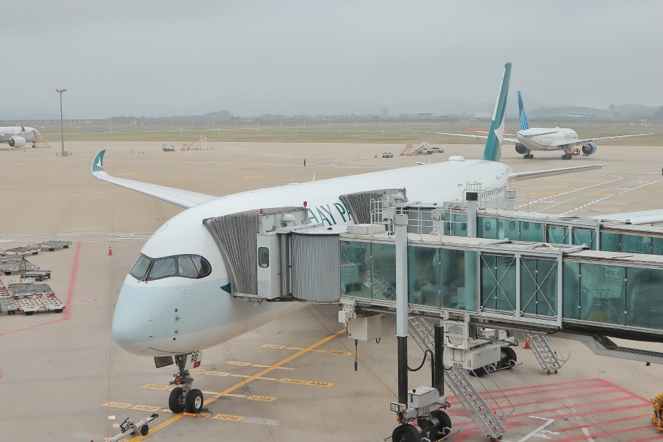 캐세이퍼시픽 항공 인천 홍콩 항공권 기내식 이용 후기