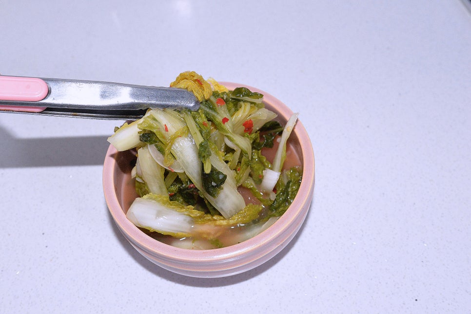 열무비빔밥 만드는법 열무김치 비빔밤 레시피 간단한요리