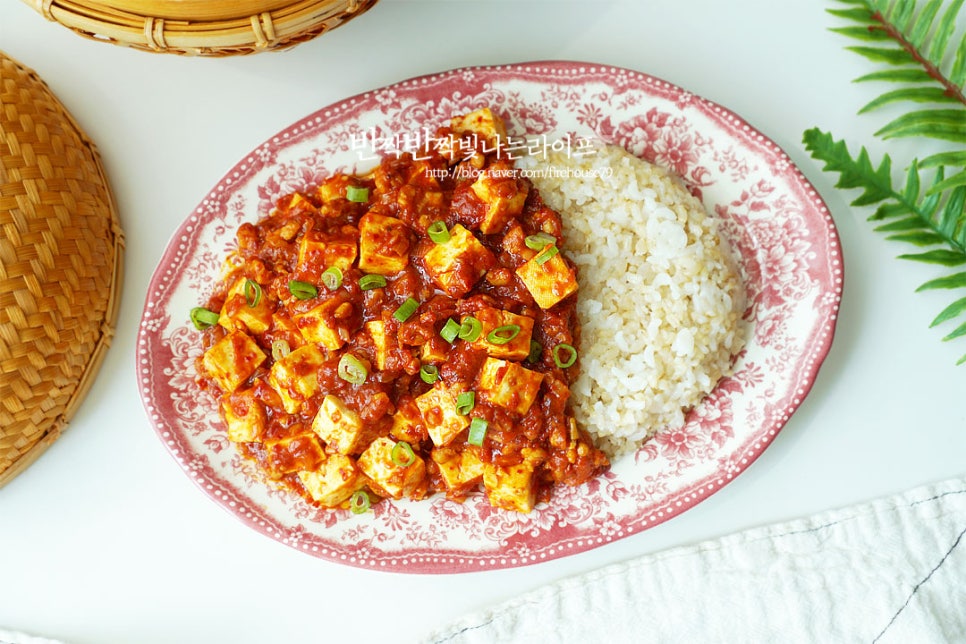 백종원 마파두부 레시피 마파두부덮밥 마파두부 만들기