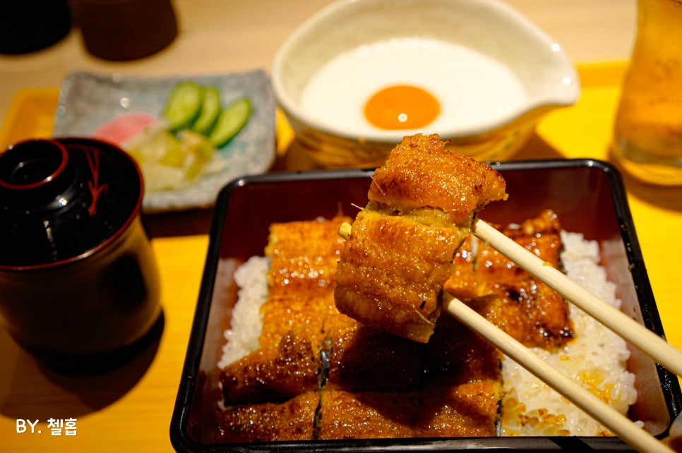 오사카 난바 장어덮밥 맛집 두툼한 우나기동 우나기노마사