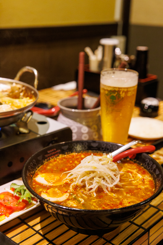 후쿠오카 라멘 맛집 하카타 산미 아침식사도 되는 곳