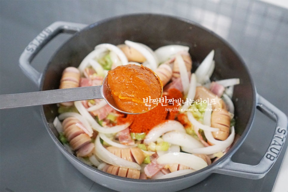 생크림 로제떡볶이 만들기 로제떡볶이 소스 만들기