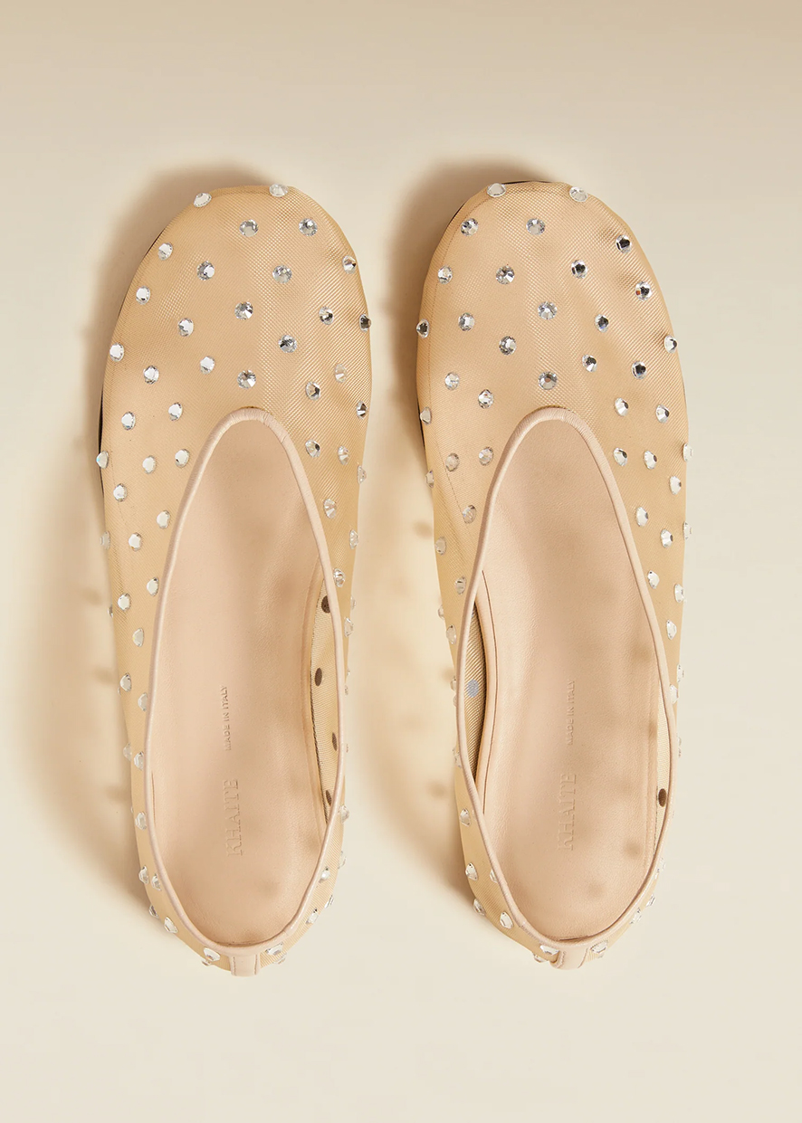 로제 이시영 기은세 연예인패션 속 메쉬 여름 명품 신발 Khaite 케이트 더 마시 플랫슈즈 브랜드 가격 정보