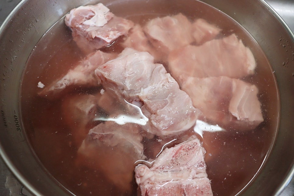 편스토랑 김재중 감자탕 레시피 우거지 돼지등뼈 감자탕 끓이는법