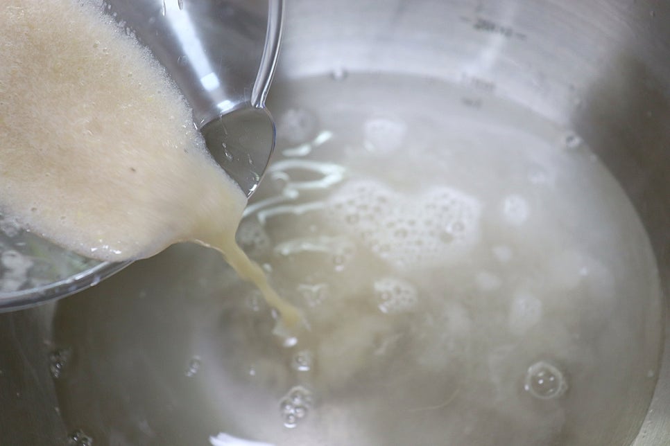 초간단 백김치 담그는 방법 여름 알배추 물김치 아기 백김치담그는법