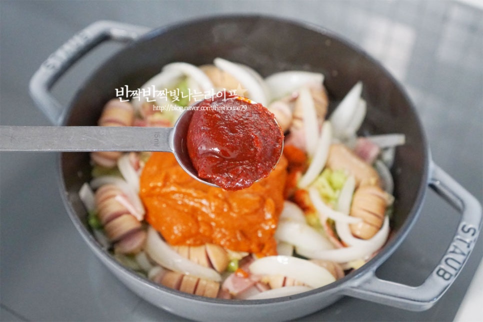 생크림 로제떡볶이 만들기 로제떡볶이 소스 만들기