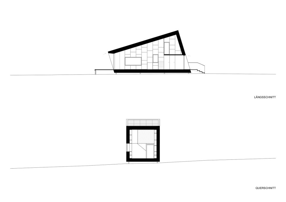 지속 가능한 저예산 스트로베일 하우스, Straw Flea House by Juri Troy Architects