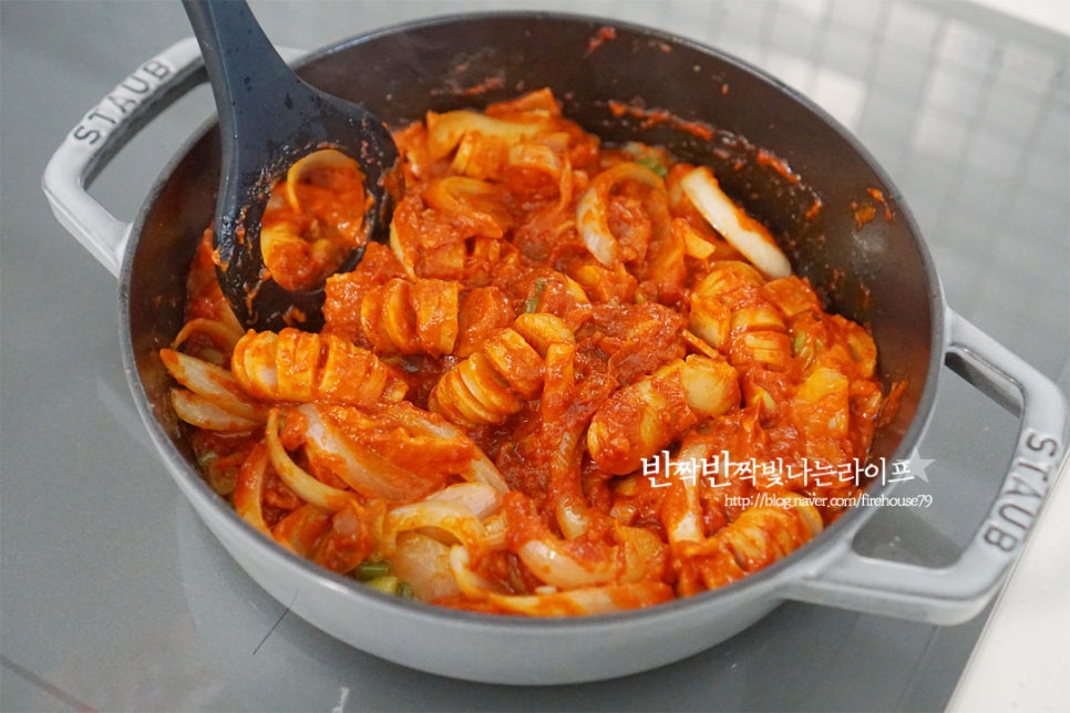 생크림 로제떡볶이 만들기 로제떡볶이 소스 만들기