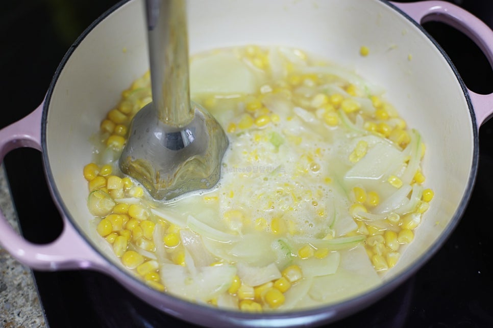 옥수수스프 만들기 초당옥수수 요리 먹는법