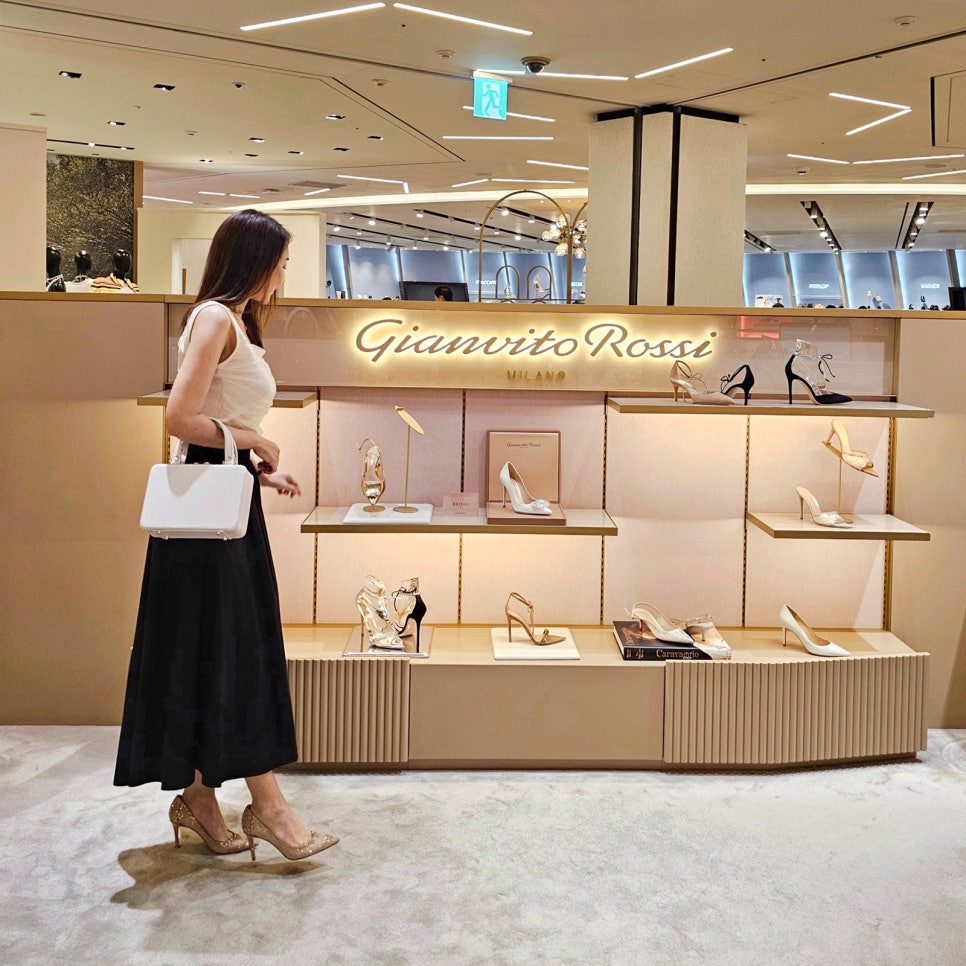 지안비토로시 GianvitoRossi 브라이덜 여성 웨딩 명품 슈즈 : 자이푸르 슬링 (JAIPUR SLING) 신세계강남