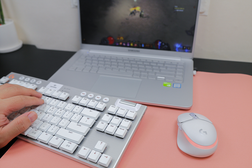 게이밍 마우스 로지텍 G705 추천 G HUB 설정하고 게임 플레이!