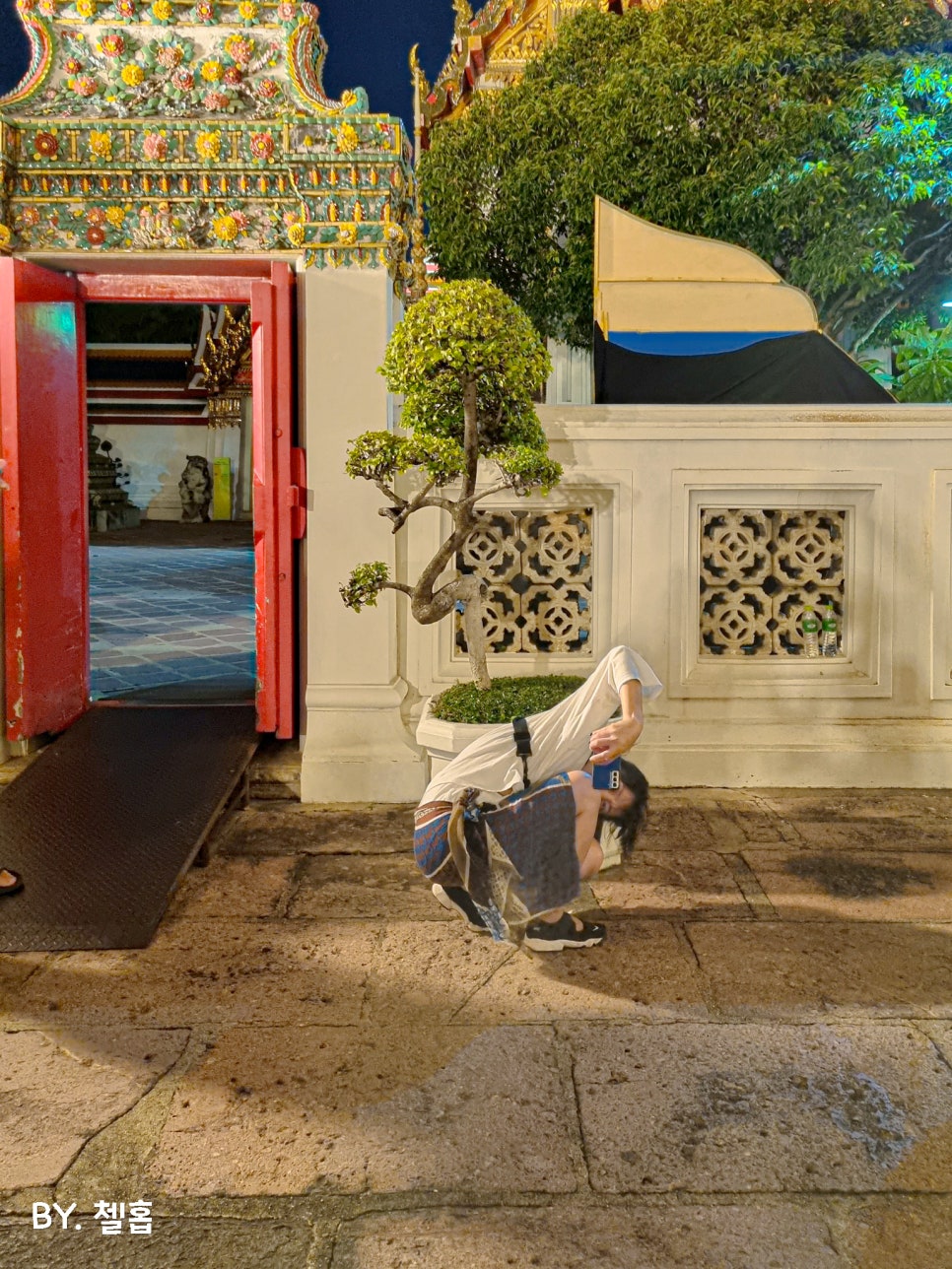 동남아시아 여행 태국 방콕 가볼만한곳 왓아룬 야경 카오산로드 끈적국수 발마사지 람부뜨리