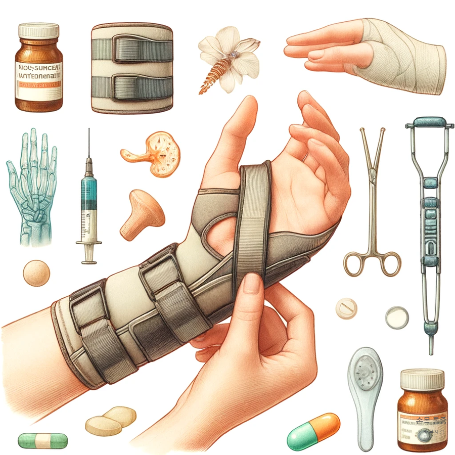 손목 통증 원인 수술 치료 방법