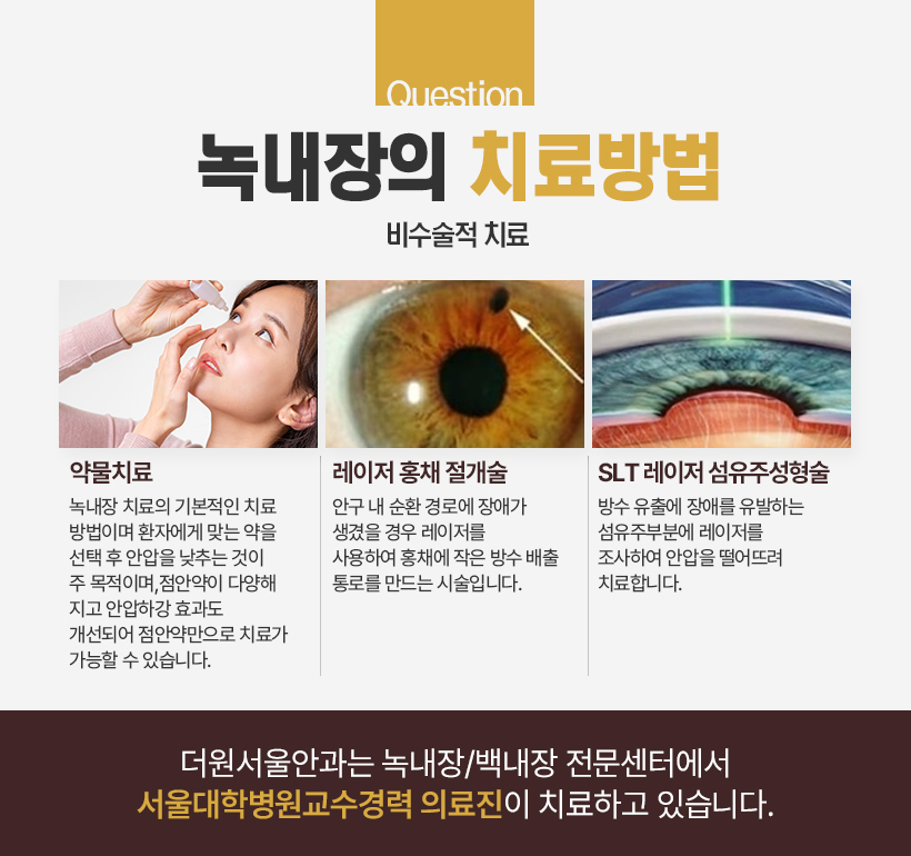 녹내장 초기증상 원인 치료