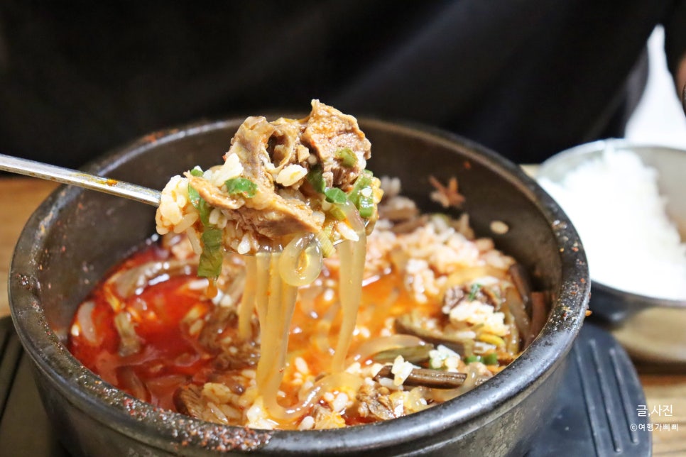마니산맛집 서울식당 현지인이 찾는 옛날갈비탕
