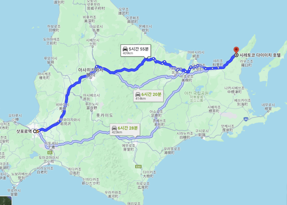 일본 숙소 북해도 여름 여행 땅끝 시레토코 다이이치 호텔 후기 조식