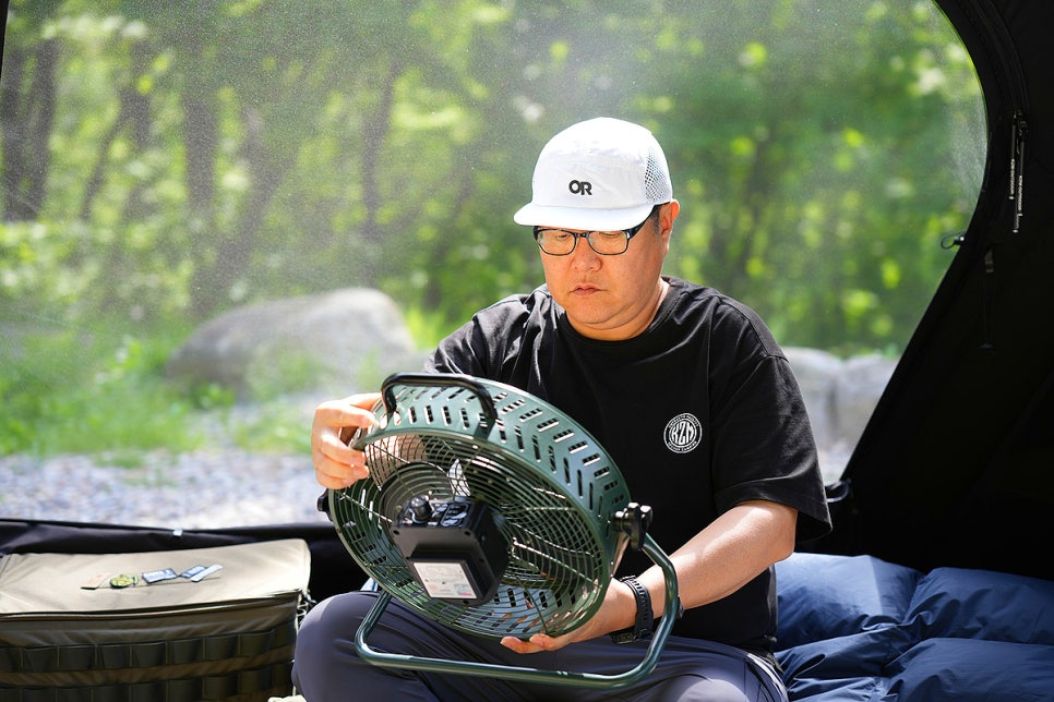 캠핑선풍기 신일 그리고 무선 선택 이유