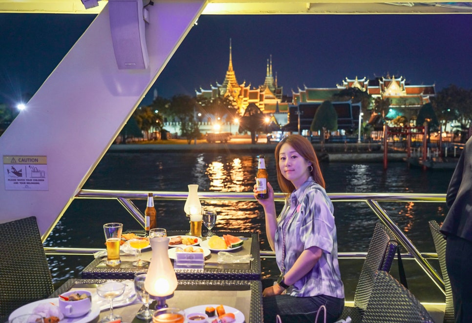 방콕 디너크루즈 차오프라야 프린세스 크루즈 아이콘시암 탑승 2박3일 여행