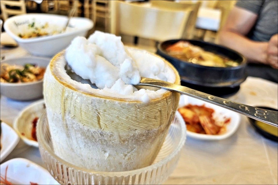 속초 아침식사 성게비빔밥 물회 뚝배기 맛집 바람꽃해녀마을 애견동반가능!