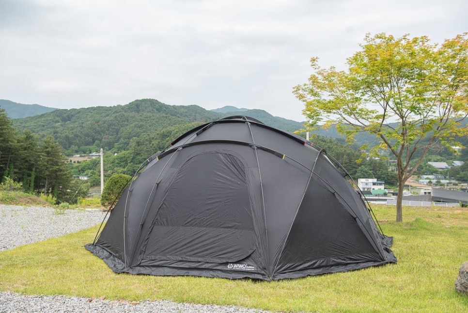 캠핑 텐트 추천 위오 야크돔 460 사계절 돔텐트 쉘터 개봉기