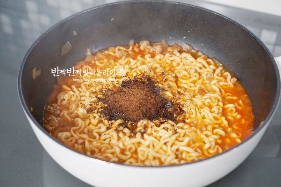 백종원 짜파게티 맛있게 끓이는법 짜장라면 레시피