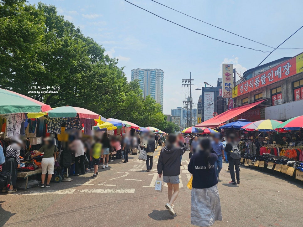 서울 동묘 구제시장 빈티지샵 벼룩시장 구경