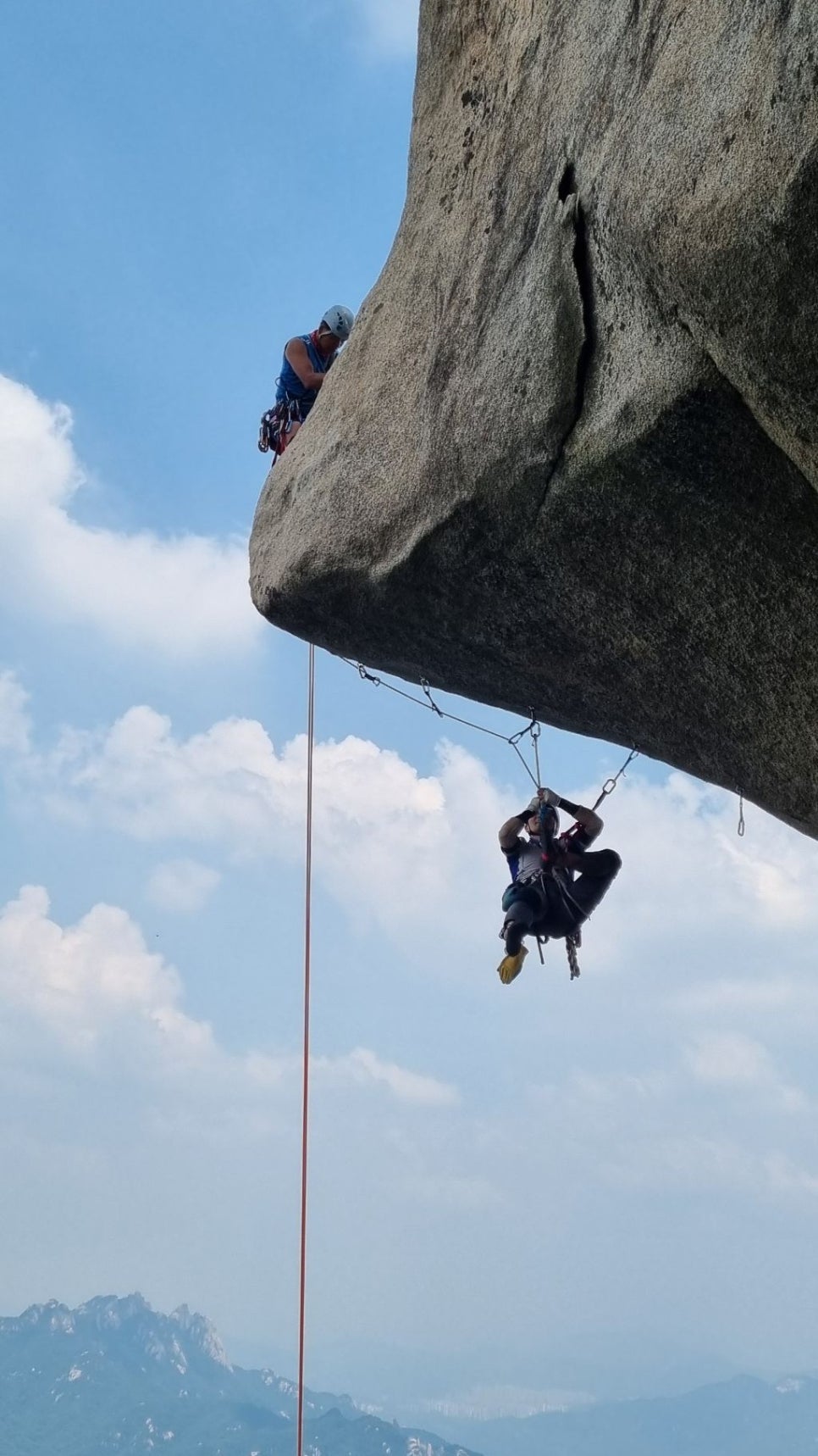 북한산 등산, 인수봉 동행길(1 ~ 6p) & 귀바위 인공 등반