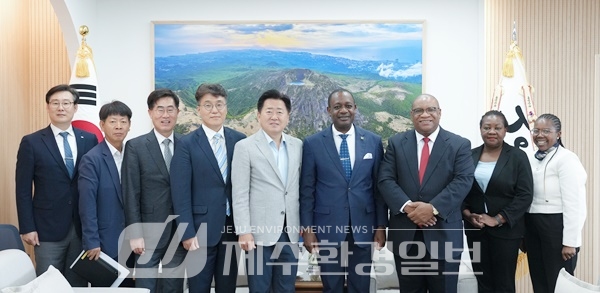 제주도-나미비아, 농업·수소경제 협력 ‘물살’