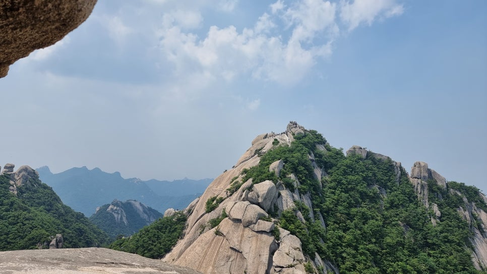 북한산 등산, 인수봉 동행길(1 ~ 6p) & 귀바위 인공 등반