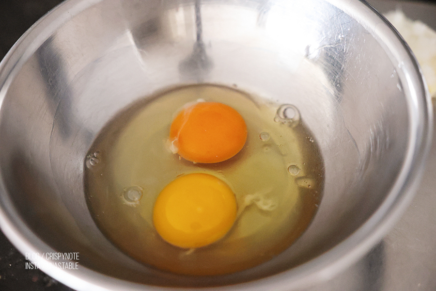 된장소스 계란말이 만드는 법