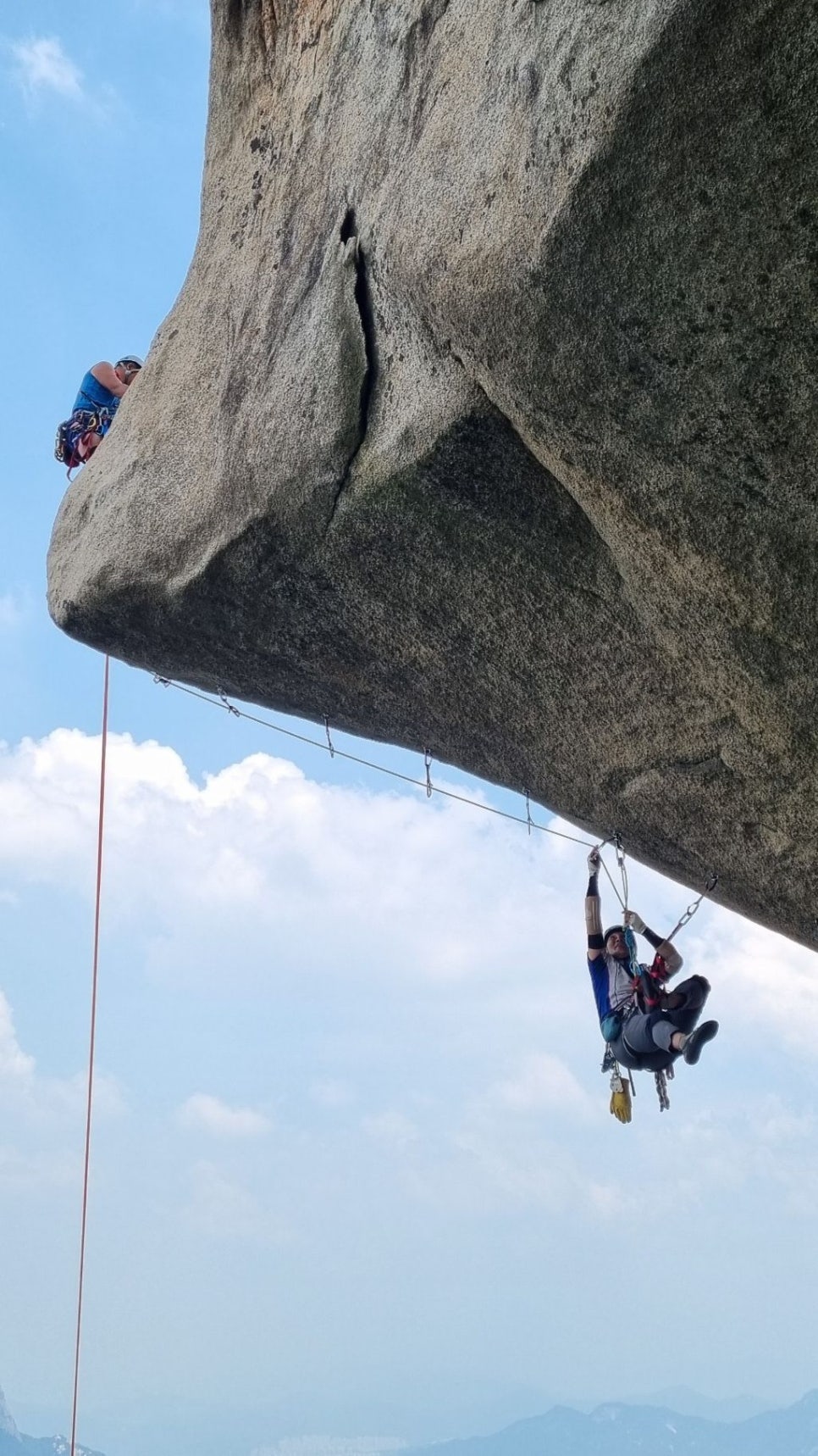 북한산 등산, 인수봉 동행길(1 ~ 6p) & 귀바위 인공 등반