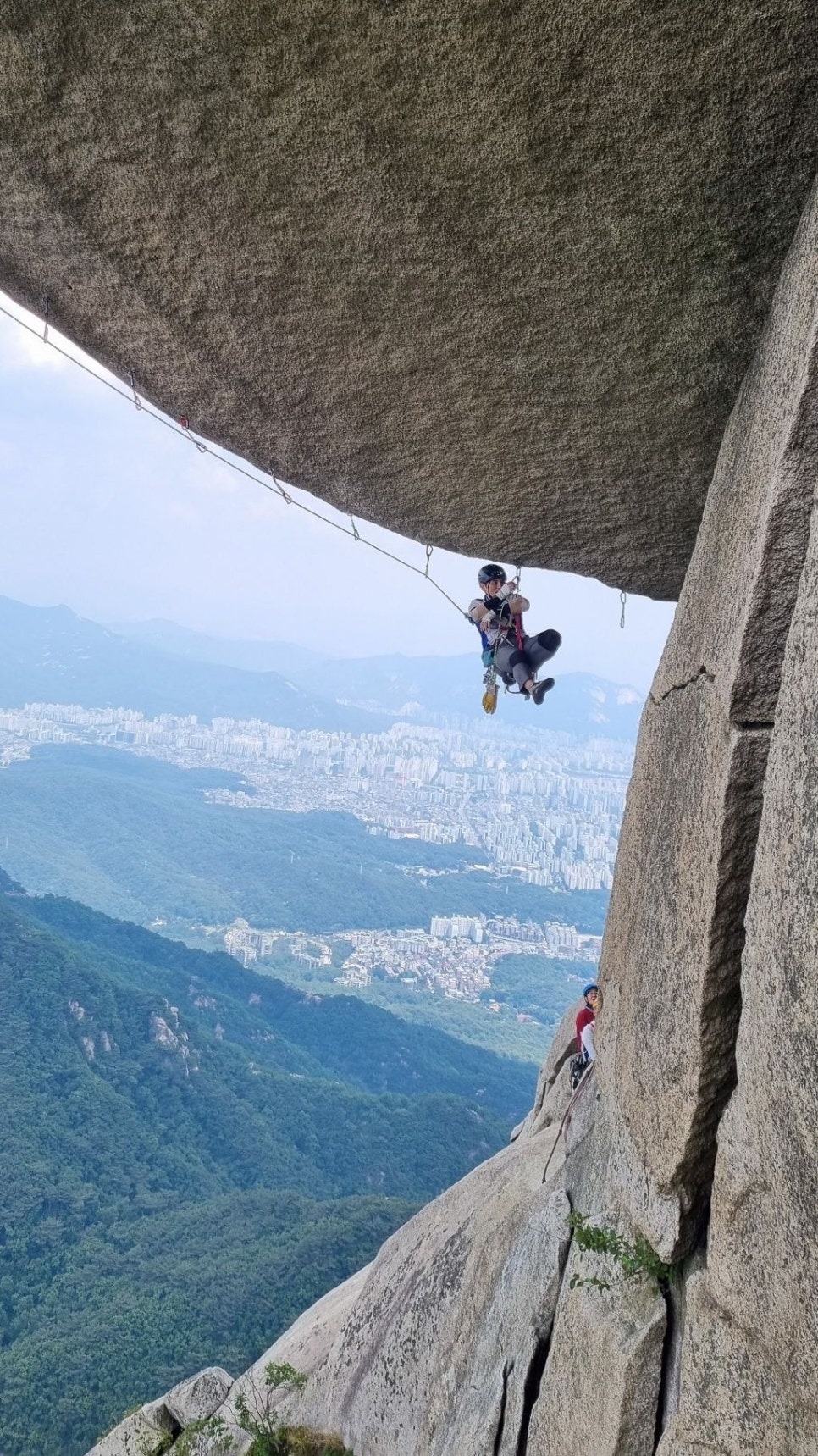 북한산 등산, 인수봉 동행길(1 ~ 6p) & 귀바위 인공 등반