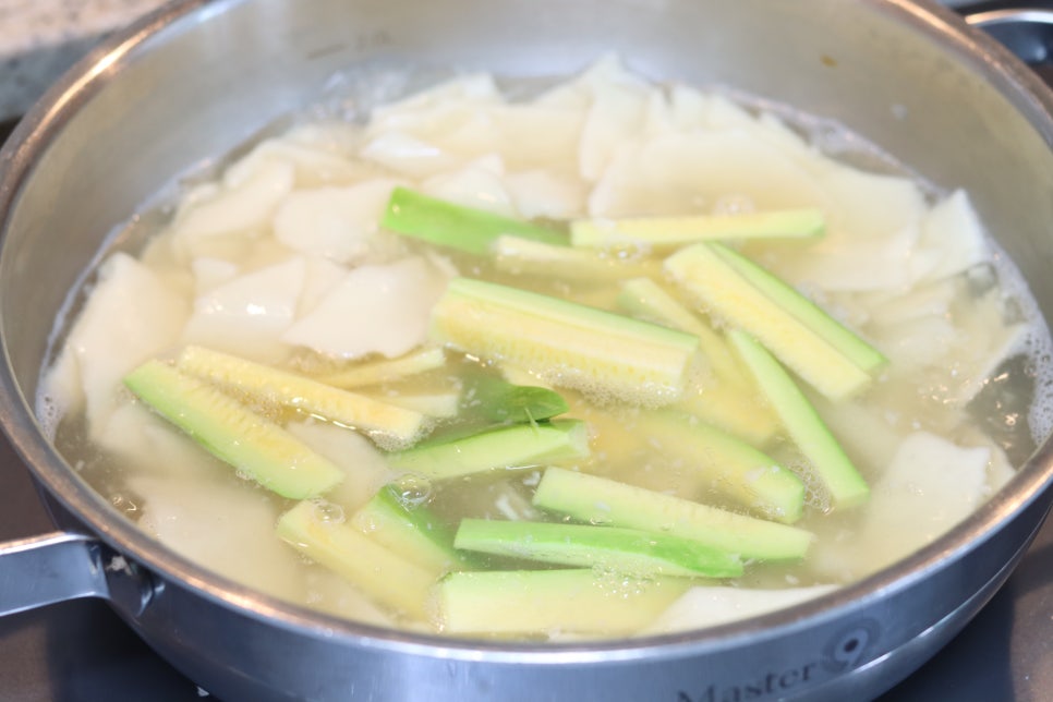 감자 수제비 만들기 수제비 레시피 만드는법