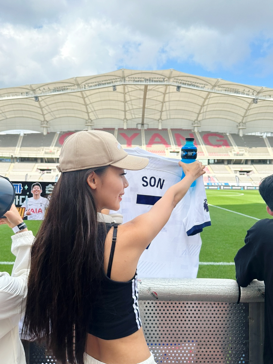 축구 국가대표팀 공식 파트너 파워에이드 오픈트레이닝데이❤️ 손흥민 쏘니 봤다! +이강인 싸인