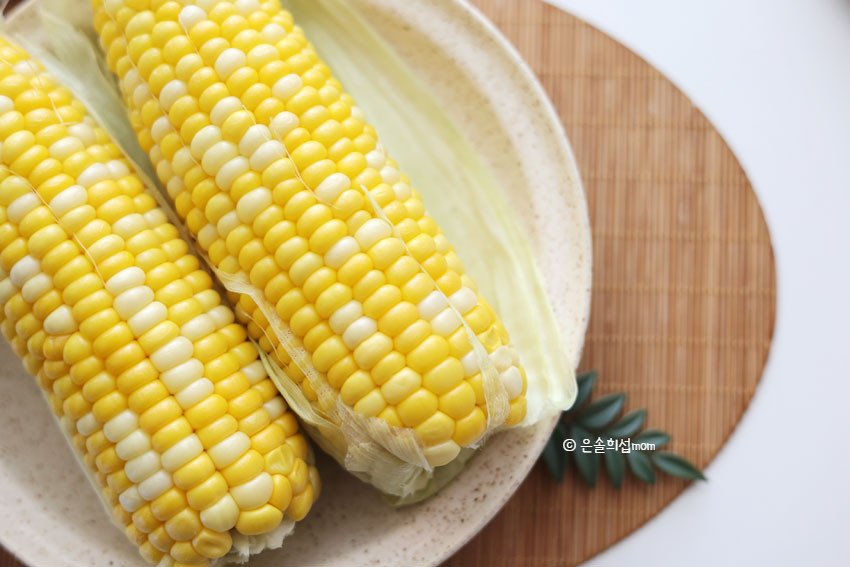 초당옥수수 전자레인지 몇분 초당옥수수 맛있게 먹는법