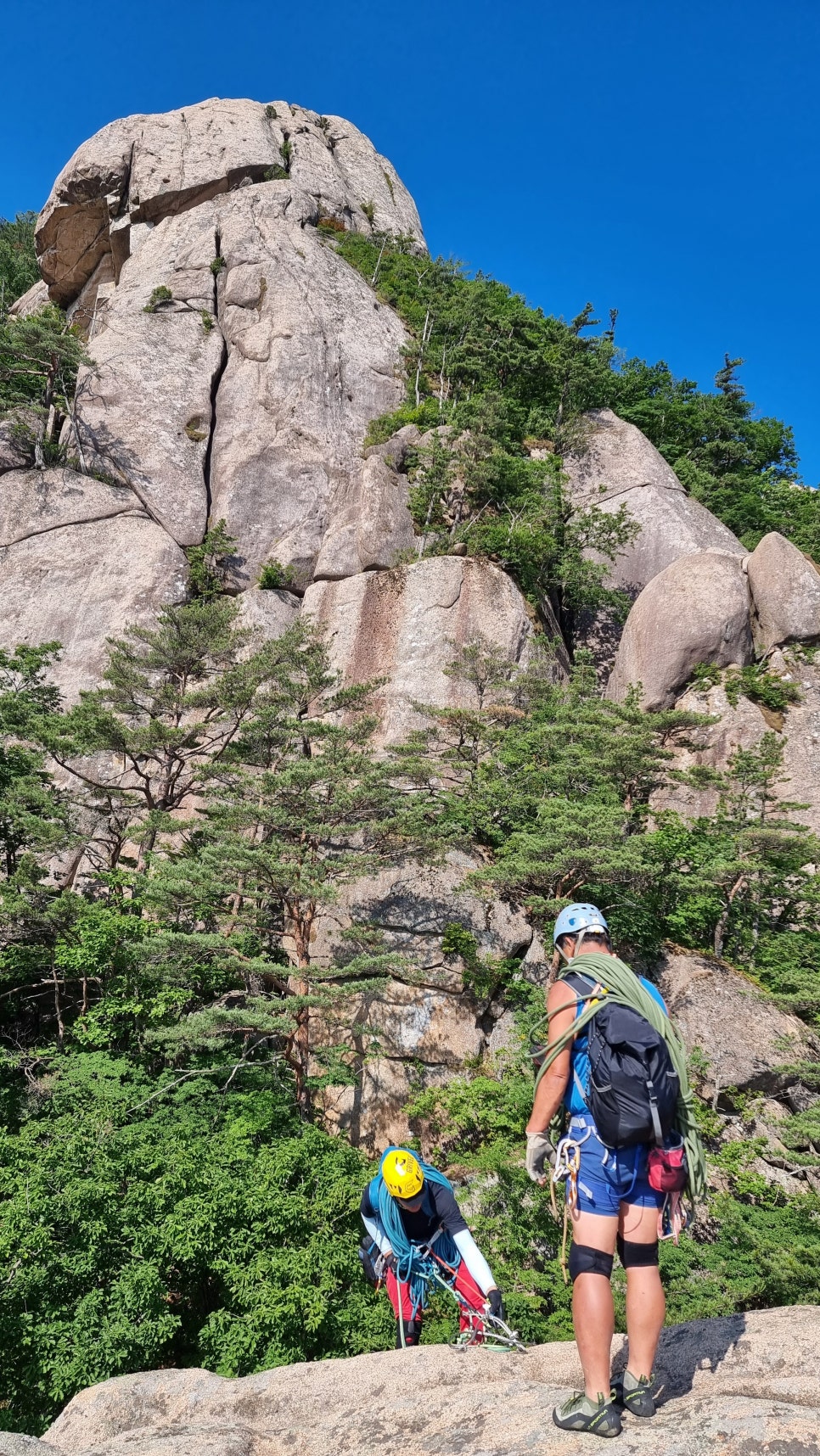 속리산 등산, 우연의일치(3~8p) & 산수유릿지(9~12p) 산행