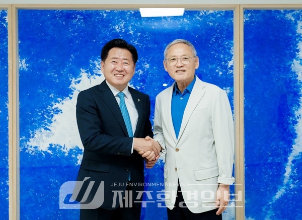 오영훈 지사, 문화체육관광부장관 만나 공공 공연예술연습장 조성 등 국비 건의