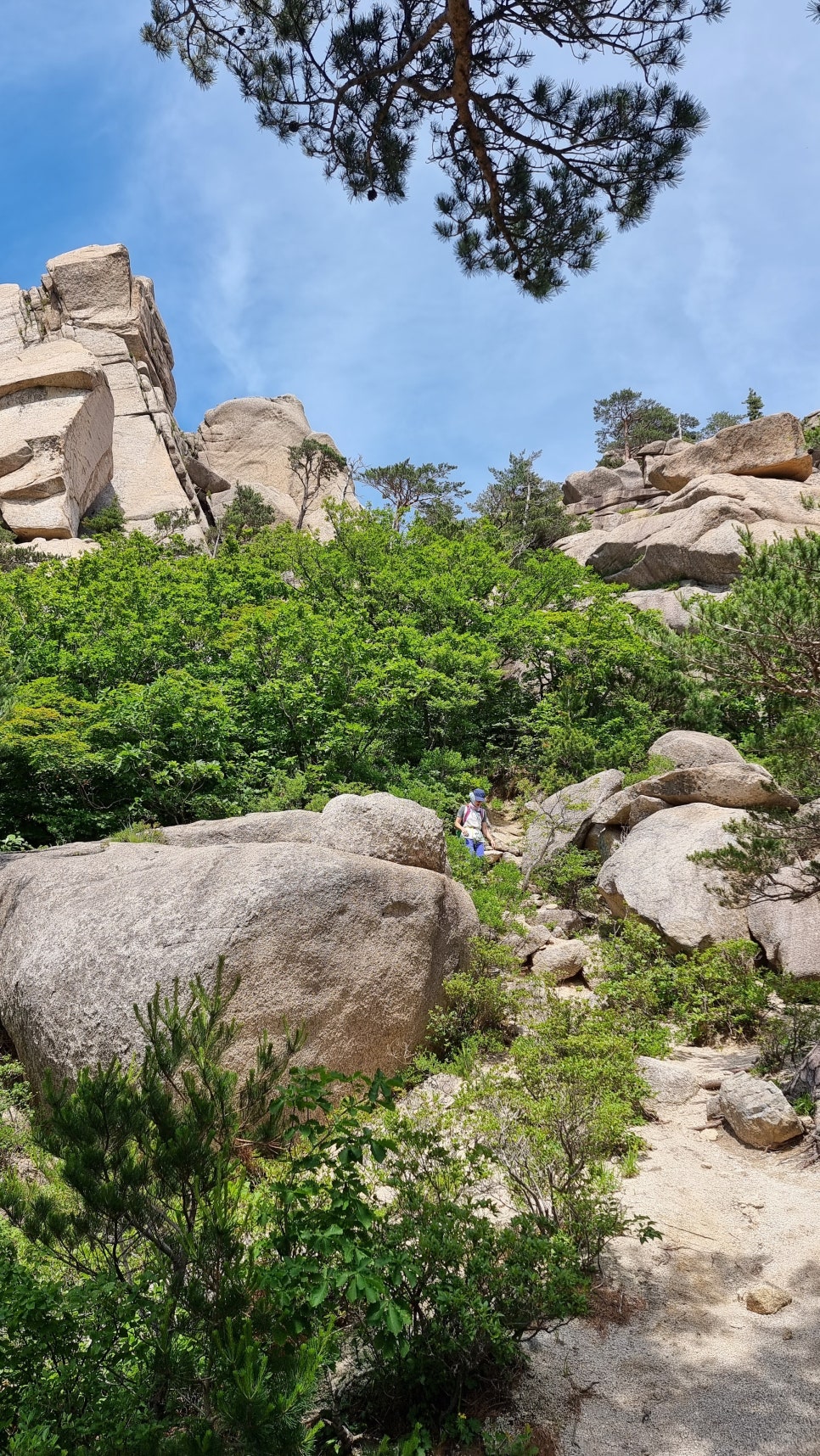 설악산 등산, 울산바위 나드리길  (중봉전망대 ~ 서봉) 릿지 산행