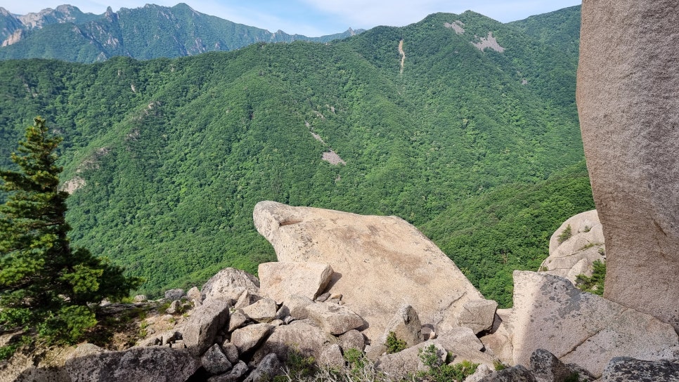 설악산 등산, 울산바위 나드리길  (중봉전망대 ~ 서봉) 릿지 산행